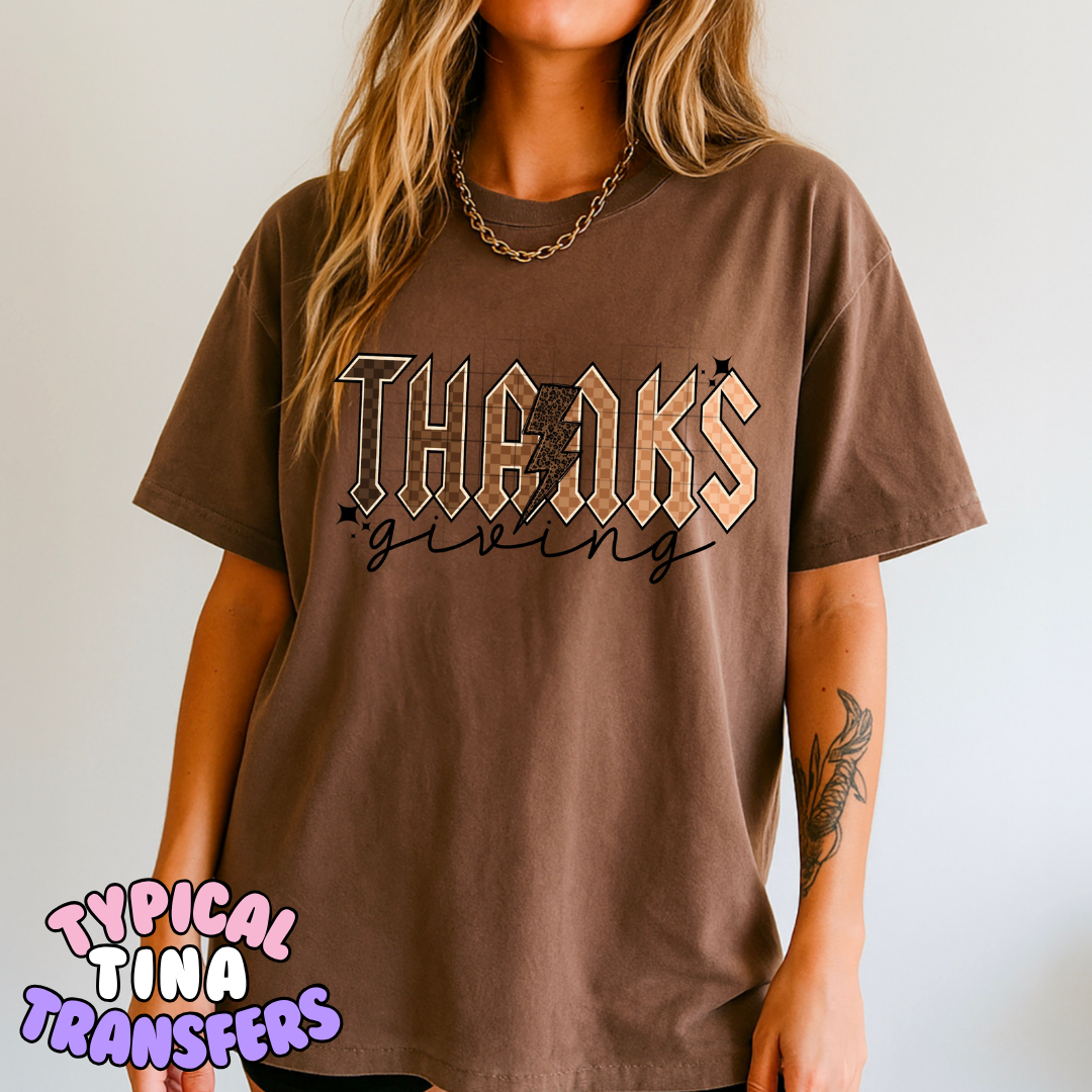 Thanks Giving | DTF Transfer | POD